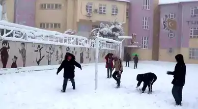 Adıyaman'da Kar Yağışı: Okullar Tatil!