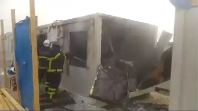 Adıyaman'da Konteyner Yangını: Korku ve Paniğe Neden Oldu