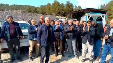 Adıyaman Gölbaşı'nda Beton Santraline Köylü Direnişi