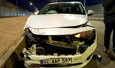 Adıyaman'da Lastik Patlaması: Sürücü Yaralandı