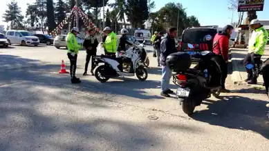 Adıyaman'da Motosiklet Denetimleri Yoğunlaştı