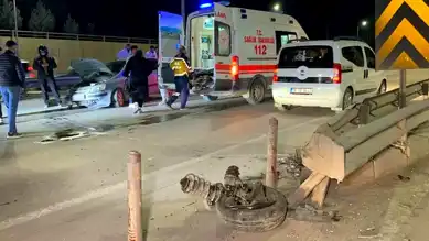 Adıyaman'da Otomobil Kazası: 2 Kişi Yaralı
