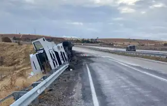Adıyaman'da Tır Kazası: Yaralanma Yok
