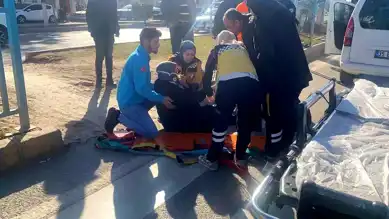 Şehir Merkezinde Yaya Kazası: 1 Yaralı