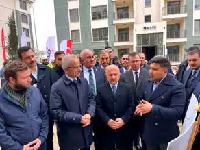Uraloğlu, Adıyaman'daki Deprem Konutlarını İnceledi
