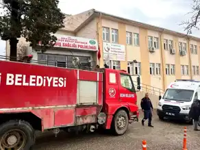 Besni Diş Hastanesinde Yangın!