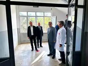 Besni Kaymakamı'ndan Yeni Hükümet Konağı İncelemesi
