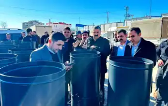 Besni'de Üreticilere Hibe Makine Desteği