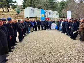Besni'de 5.500 Fidan Çiftçilere Dağıtıldı