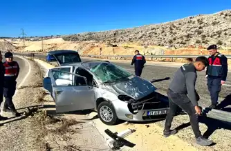 Besni'de Trafik Kazası: 1 Yaralı, Durumu İyi