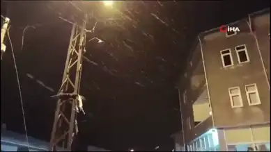 Doğu Anadolu'da İlk Kış Yağışı