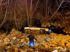 Gölbaşı'nda Uçurum Kazası: 3 Yaralı