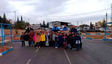 Kahta'da 200 Çocuğa Trafik Eğitimi