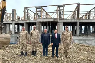 Kaymakam, İlçe Jandarma Komutanlığını Ziyaret Etti