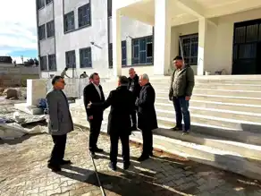 Kaymakam, Şehit Abidin Tanrıkolu Lisesi İnşaatını İnceledi