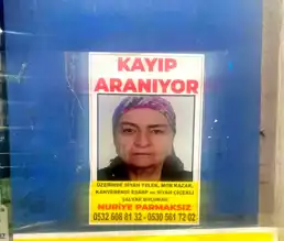 Kayıp Nuriye Parmaksız İçin Afiş Kampanyası Başladı