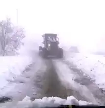 Sincik'te 20 Köy Kar Yağışı Yüzünden Ulaşıma Kapandı