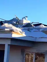 Tut'ta Şiddetli Rüzgarın Yaptığı Hasar