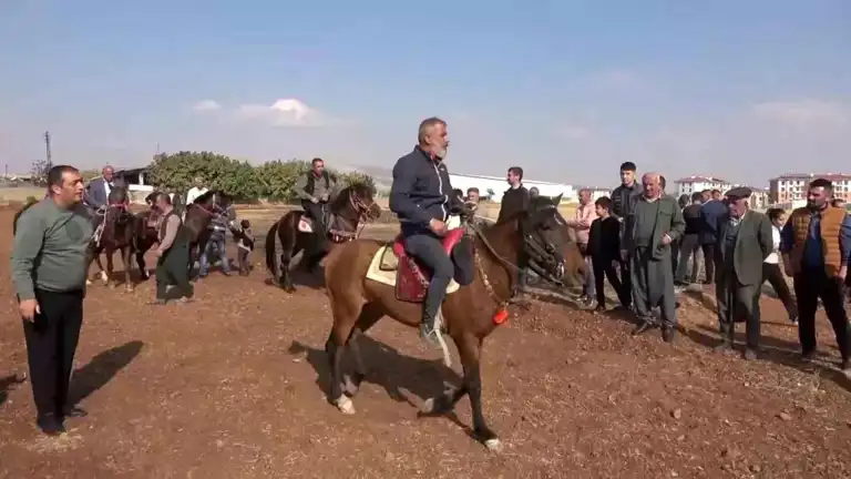 Güneydoğu'da Atlı Heyecan: At Koşuları