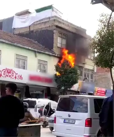 Adıyaman'da Ev Yangını Paniği!