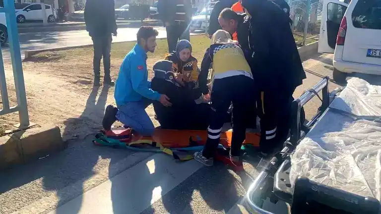 Şehir Merkezinde Yaya Kazası: 1 Yaralı