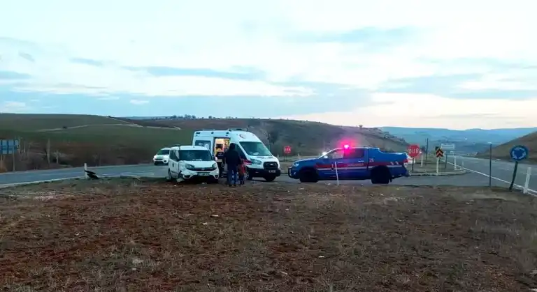 Gölbaşı'nda Trafik Kazası: 1 Yaralı