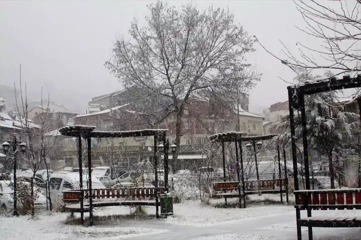 Malatya ve Adıyaman'da Kış Şartları