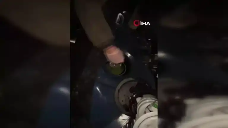 Yakıt Deposunda Uyuşturucu Operasyonu